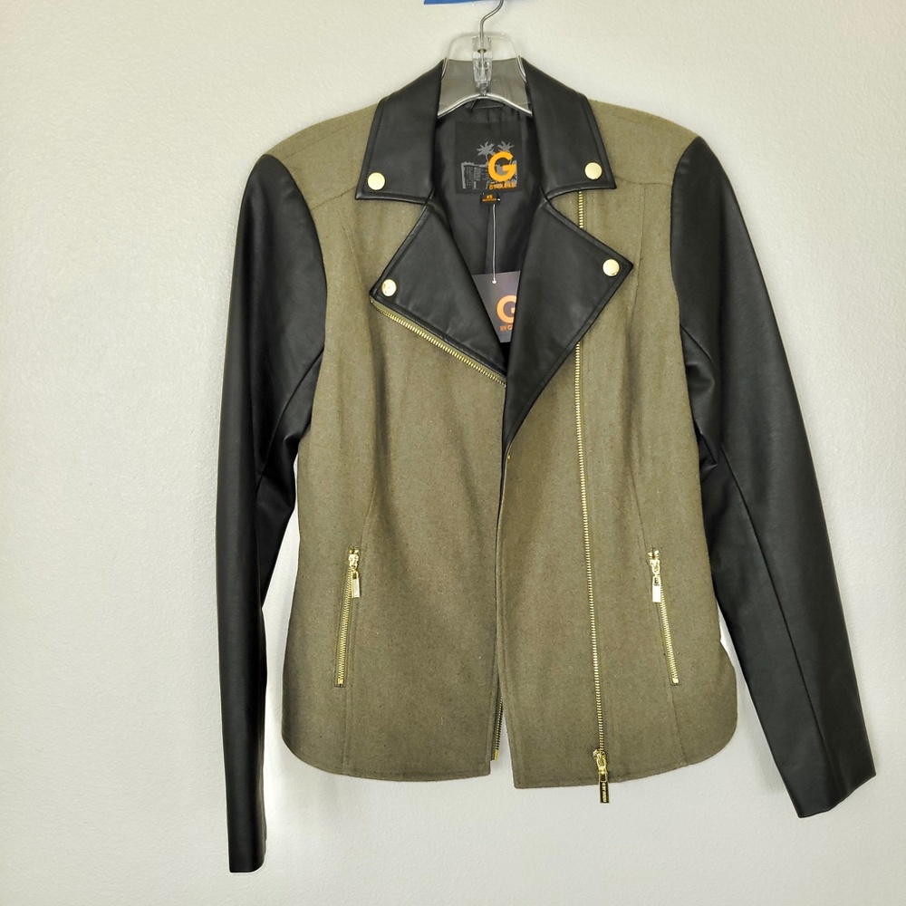 NWT G by Guess Wool-Blend Jacket - XS